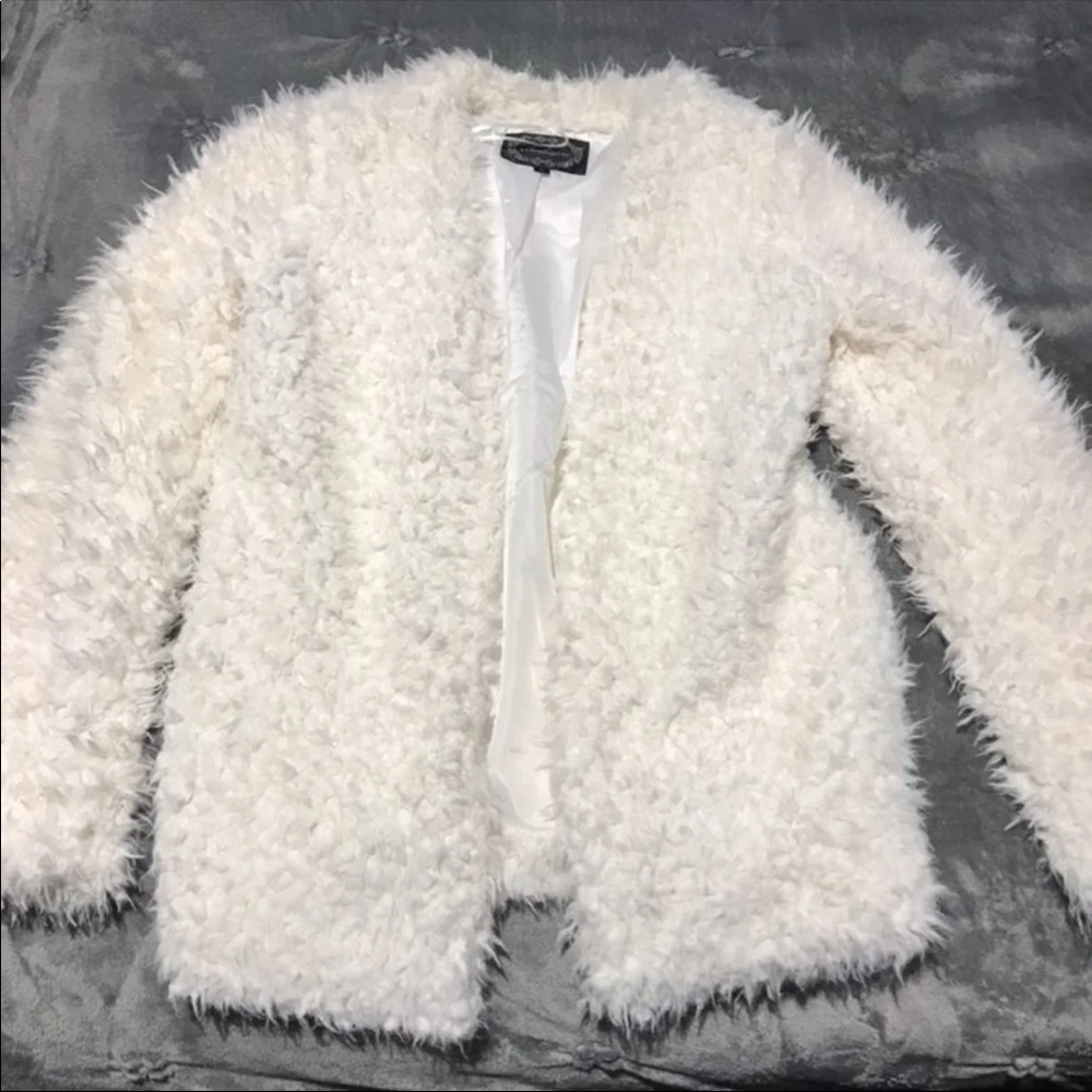 Fluffy Faux Fur Coat